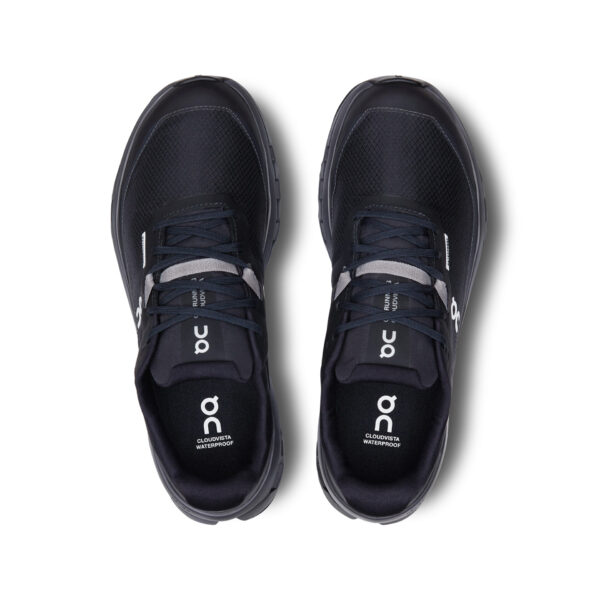 On Women's Cloudvista 2 Waterproof - Black/Eclipse - Image 4