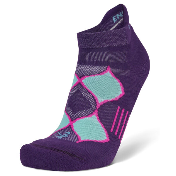 Balega Women's Enduro No Show - Purple/Watermelon - Image 2