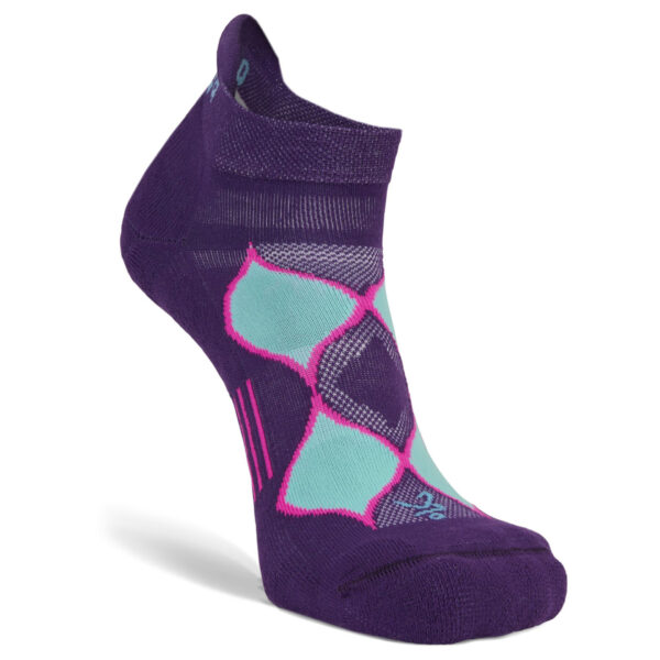 Balega Women's Enduro No Show - Purple/Watermelon - Image 3