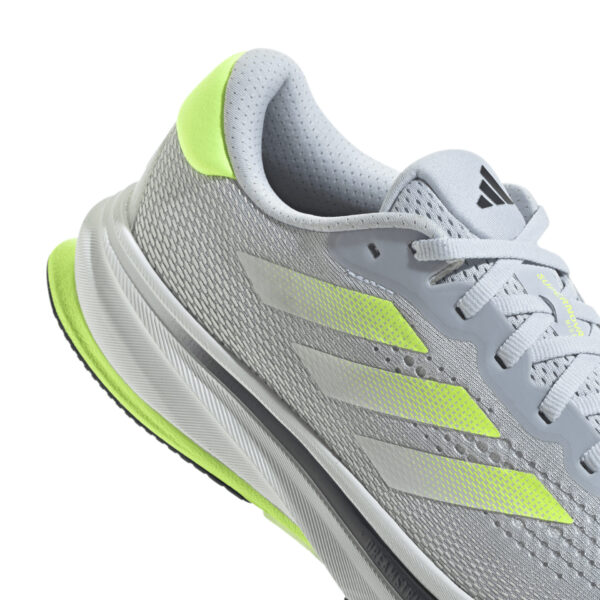 Adidas Men's Supernova Rise - Halo Blue/Lucid Lemon/Crystal White - Image 7