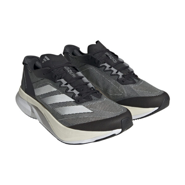 Adidas Men's Adizero Boston 12 - Core Black/Footwear White/Carbon - Image 3