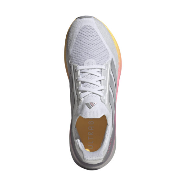 adidas Men's Ultraboost 5X - Ftwr White/Halo Silver/Lucid Pink - Image 5