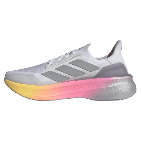 adidas Men's Ultraboost 5X - Ftwr White/Halo Silver/Lucid Pink - Image 2