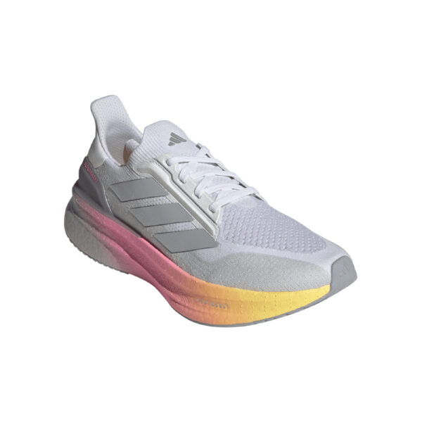 adidas Men's Ultraboost 5X - Ftwr White/Halo Silver/Lucid Pink - Image 3