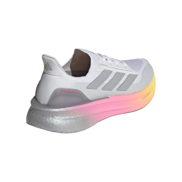 adidas Men's Ultraboost 5X - Ftwr White/Halo Silver/Lucid Pink - Image 4