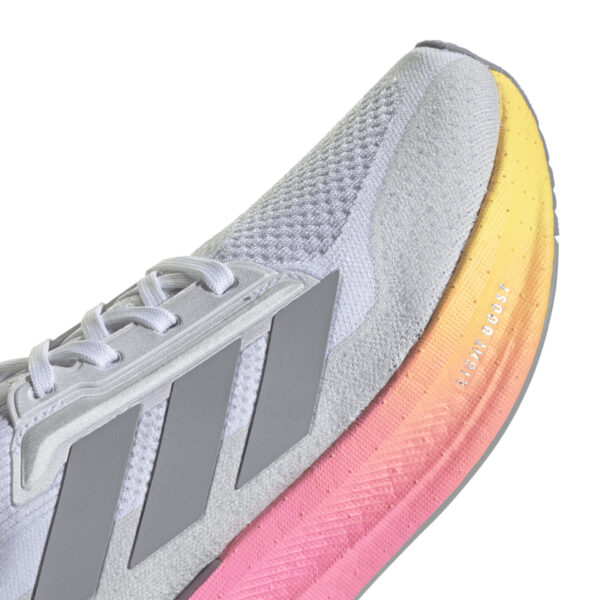 adidas Men's Ultraboost 5X - Ftwr White/Halo Silver/Lucid Pink - Image 7