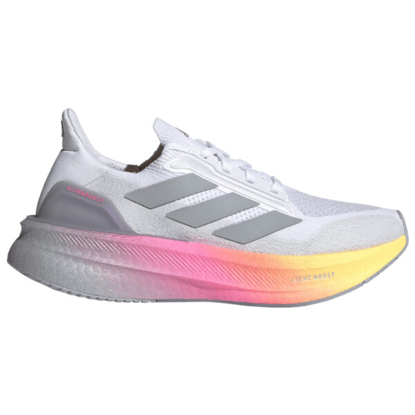 adidas Women's Ultraboost 5X - Ftwr White/Halo Silver/Lucid Pink