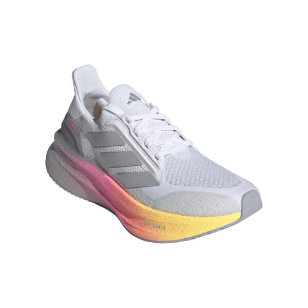 adidas Women's Ultraboost 5X - Ftwr White/Halo Silver/Lucid Pink - Image 3