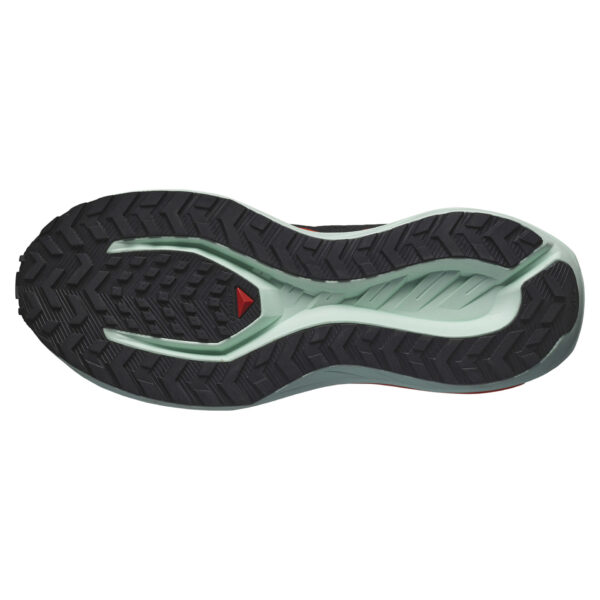 Salomon Men's DRX DEFY GRVL - Black/Cherry Tomato/Bay - Image 4