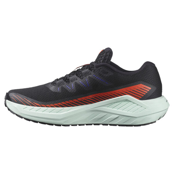 Salomon Men's DRX DEFY GRVL - Black/Cherry Tomato/Bay - Image 2