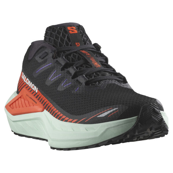 Salomon Women's DRX DEFY GRVL - Black/Cherry Tomato/Bay - Image 3
