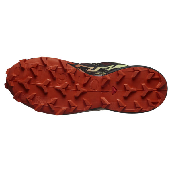 Salomon Men's Speedcross 6 - Rum Raisin/Cherry Tomato/Cognac - Image 4
