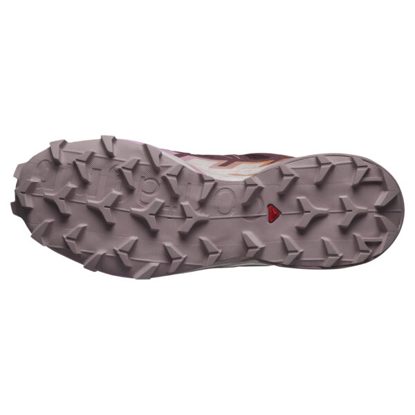 Salomon Women's Speedcross 6 - Catawba Grape/Papaya/Deauville Mauve - Image 4