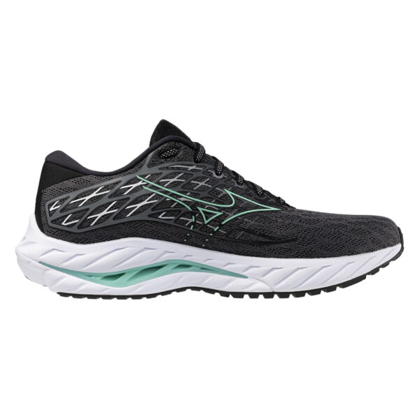 Mizuno Women's Wave Inspire 20 - Iron Gate/Dusty Jade Green/Black - Image 2