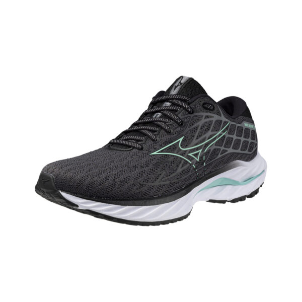 Mizuno Women's Wave Inspire 20 - Iron Gate/Dusty Jade Green/Black - Image 3