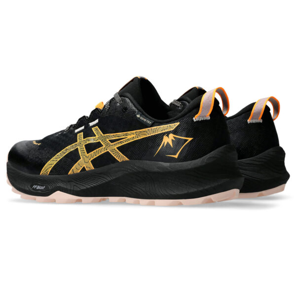Asics Women's Gel-Trabuco 12 GTX - Black/Stadium Orange - Image 4
