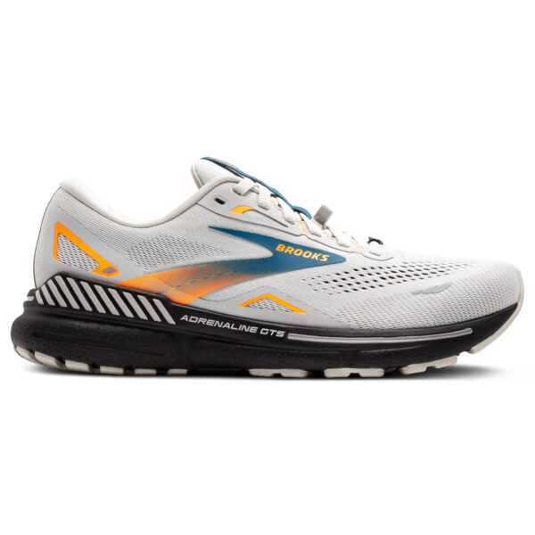 Brooks Men's Adrenaline GTS 23 GTX - Oyster Mushroom/Orange/Blue
