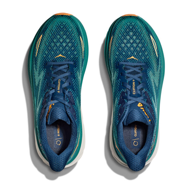 Hoka Men's Clifton 9 - Midnight/Oceanic - Image 6