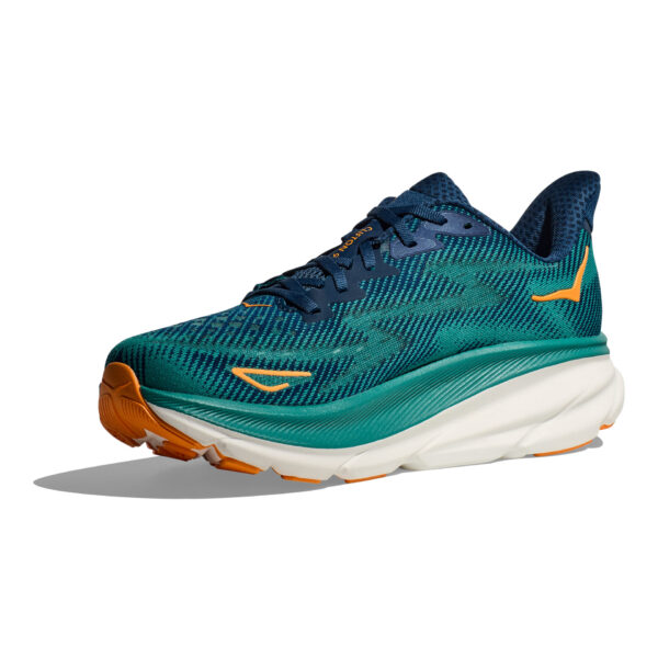 Hoka Men's Clifton 9 - Midnight/Oceanic - Image 4