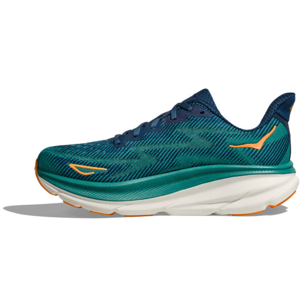 Hoka Men's Clifton 9 - Midnight/Oceanic - Image 2