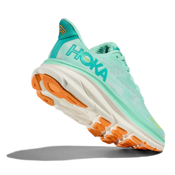 Hoka Women's Clifton 9 - Seafoam/Aqua Breeze - Image 5