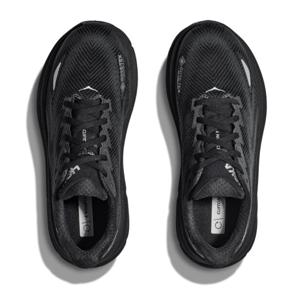 Hoka Men's Clifton 9 GTX - Black/Black - Image 6