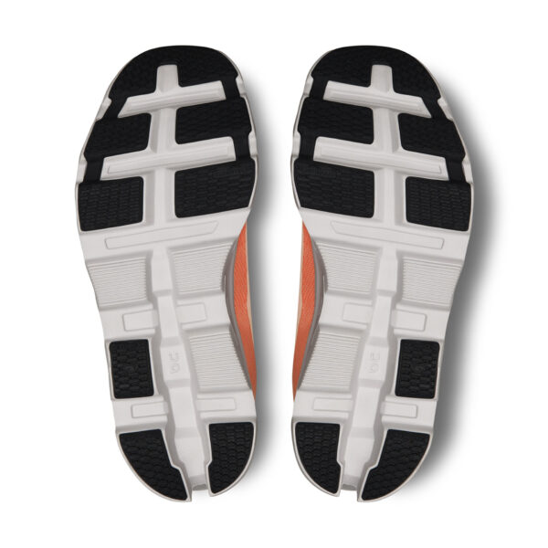 On Men's Cloudmonster 2 - White/Flame - Image 5