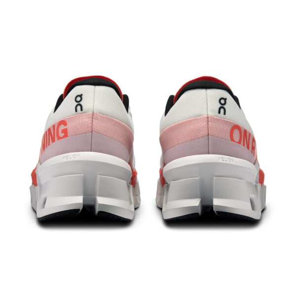 On Men's Cloudmonster 2 - White/Flame - Image 6