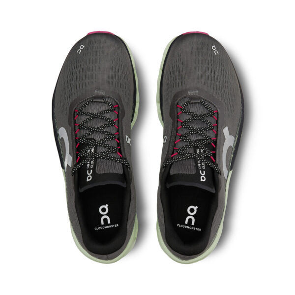 On Men's Cloudmonster 2 - Asphalt/Lima - Image 4