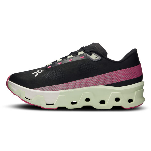 On Men's Cloudmonster Hyper - Black/Lima - Image 2