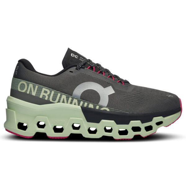 On Women's Cloudmonster 2 - Asphalt/Lima