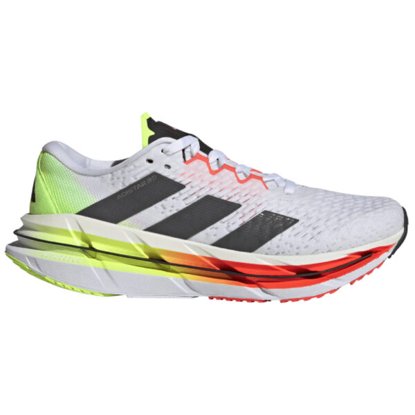 Adidas Men's Adistar Byd - Cloud White/Core Black/Lucid Lemon
