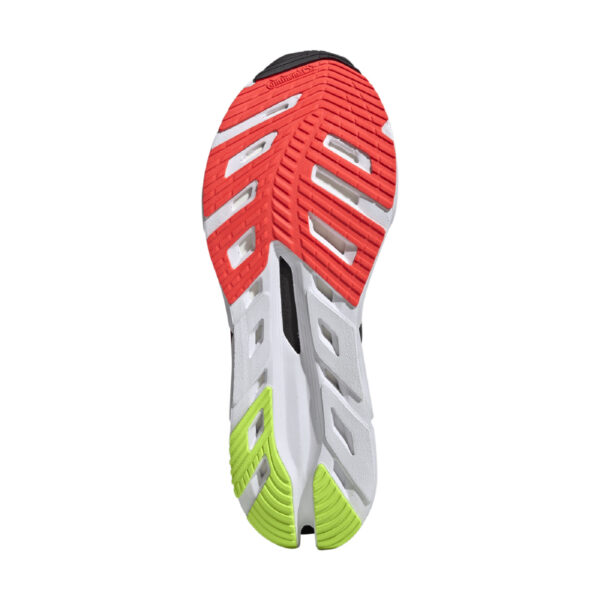 Adidas Men's Adistar Byd - Cloud White/Core Black/Lucid Lemon - Image 6
