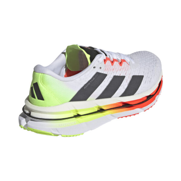 Adidas Men's Adistar Byd - Cloud White/Core Black/Lucid Lemon - Image 4
