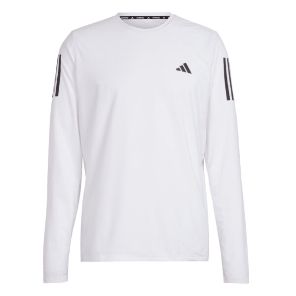 Adidas Men's Own The Run Long Sleeve Top - White - Image 3