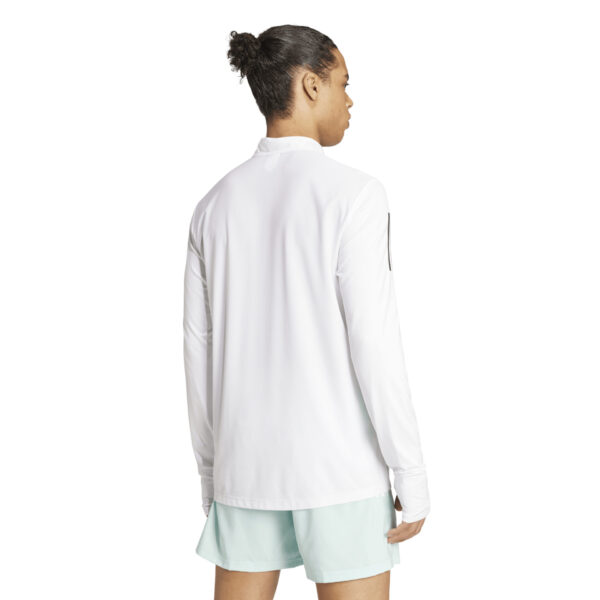 Adidas Men's Own The Run Half Zip Track Top - White - Image 2