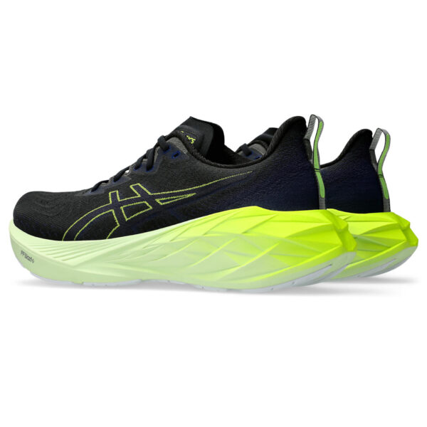 Asics Men's Novablast 4 - Black/Blue Expanse - Image 4