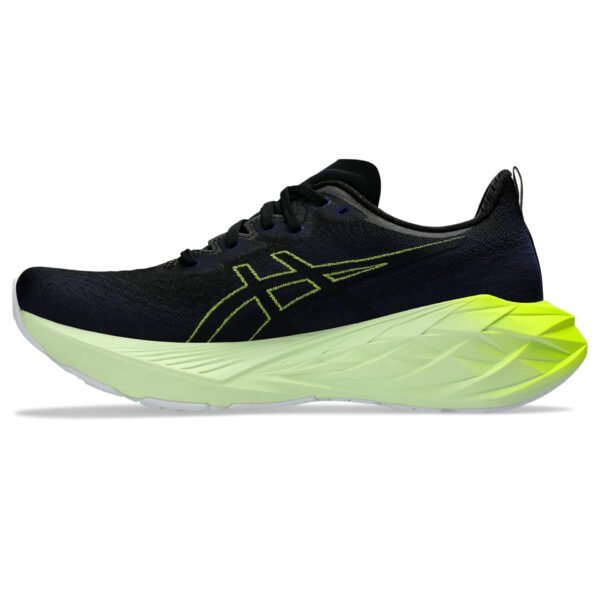 Asics Men's Novablast 4 - Black/Blue Expanse - Image 2