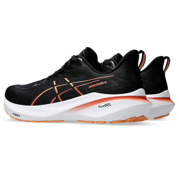 Asics Men's GT-2000 13 - Black/Faded Orange - Image 4