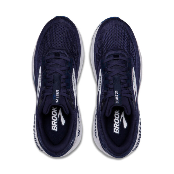 Brooks Men's Beast GTS 24 - Peacoat/True Navy/White - Image 5