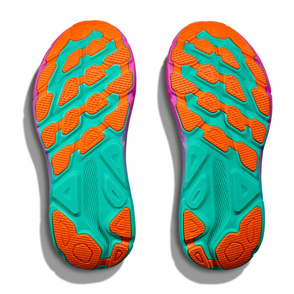 Hoka Women's Clifton 9 GTX - Black/Electric Aqua - Image 7