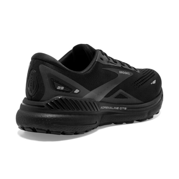 Brooks Women's Adrenaline GTS 23 - Black/Black/Ebony - Image 5