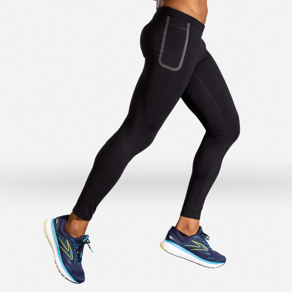 Brooks Men's Momentum Thermal Tight - Black - Image 3