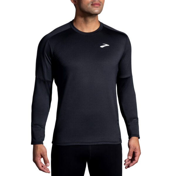 Brooks Men's Notch Thermal Long Sleeve 2.0 - Black
