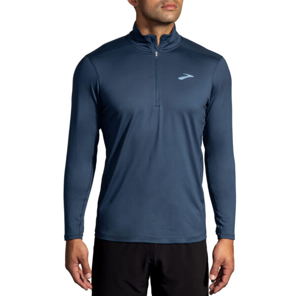 Brooks Men's Dash 1/2 Zip 2.0 - Blue Slate - Image 2
