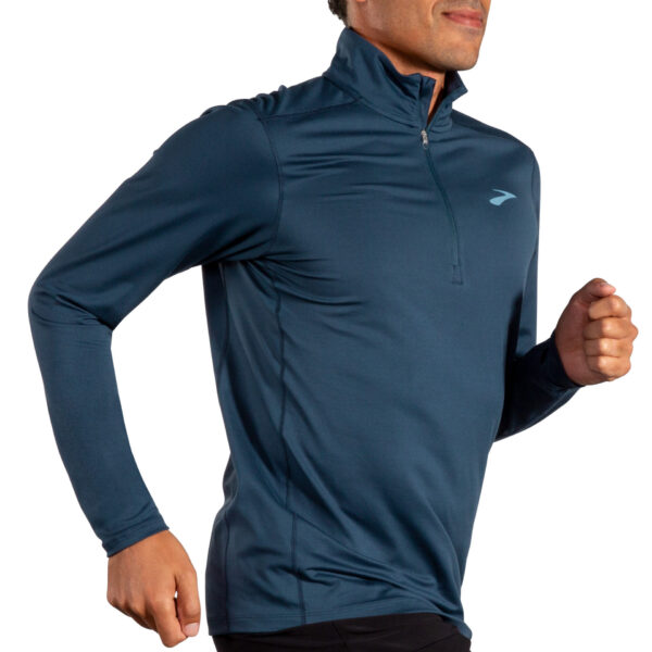 Brooks Men's Dash 1/2 Zip 2.0 - Blue Slate - Image 4