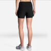 Brooks Women's Chaser 5" 2-in-1 Short - Black - Image 3