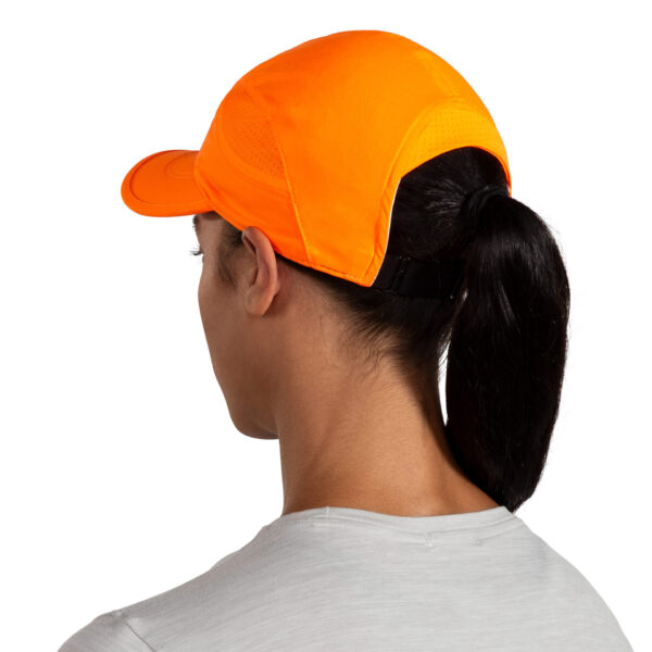 Brooks Chaser Hat - Fluoro Flash/Black - Image 3