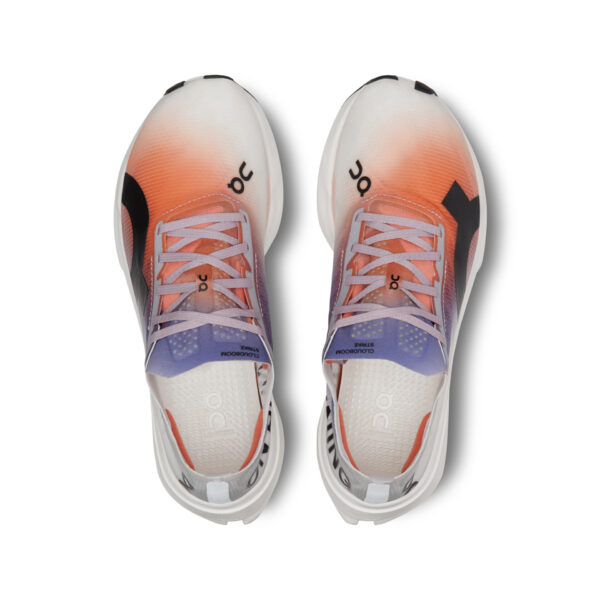 On Running Men's Cloudboom Strike - White/Flame - Image 4