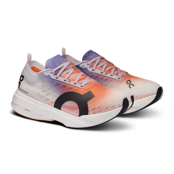 On Running Men's Cloudboom Strike - White/Flame - Image 3